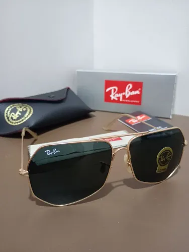 Rayban hexagonal dourado clássico edição 1979