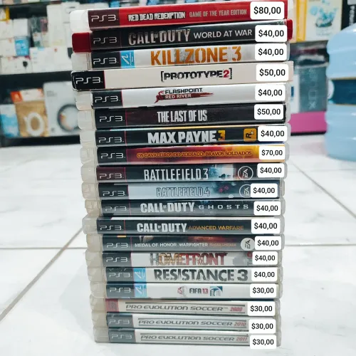Jogos PS3 Valores na Foto de Capa - Faço Envio pelo OLX - Leia a Descrição