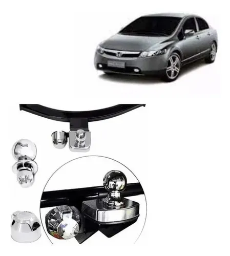 Engate Rabicho Honda Civic 2007 Á 2011 