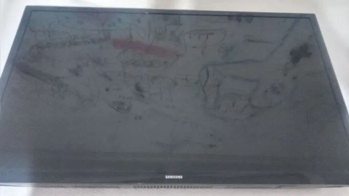 TV Samsung com defeito