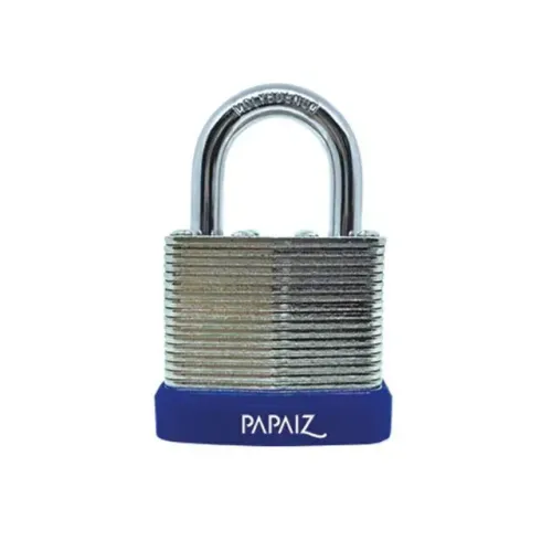 Cadeado de Aço Laminado com Chaves 40mm Alta Proteção - Papaiz