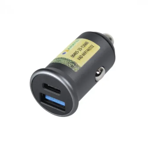 Carregador Veicular Vinik 48W (2- 1USB 1USB-C) Quick Charge 3.0 - WZetta