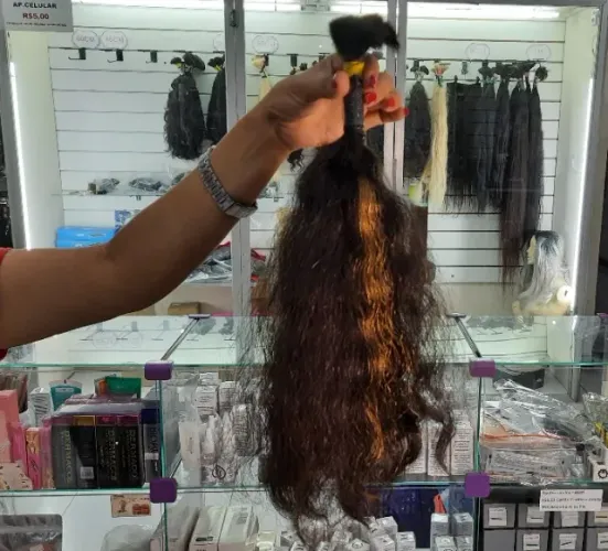 Cabelo H 45cm 62g 6,50 Cast Med, Ond Regional