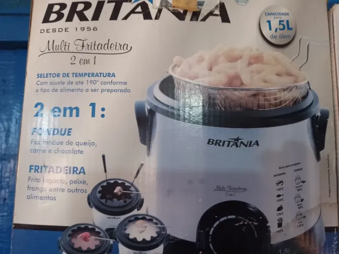 Britânia Multi Fritadeira 2 em 1 - 1,5L
