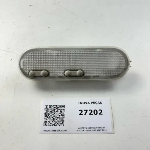 Luz Teto Cortesia Renaut Duster Logan Clio 2007 2014