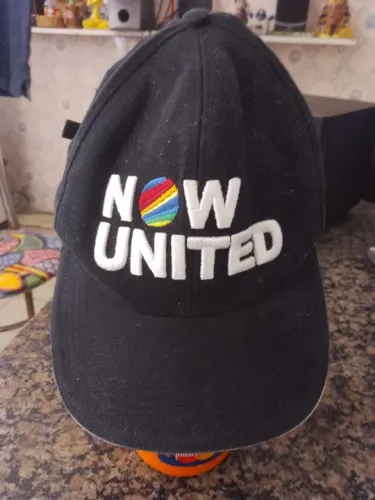Boné Now United Preto original 