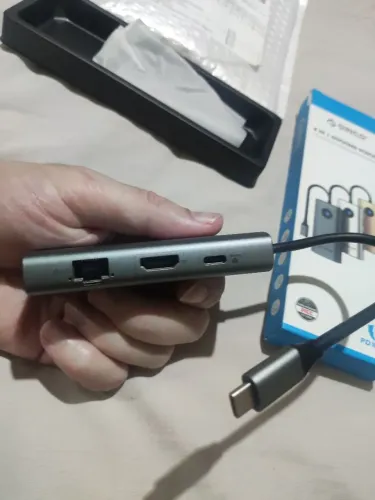 Adaptador HUB USB-C 6 em 1 Orico