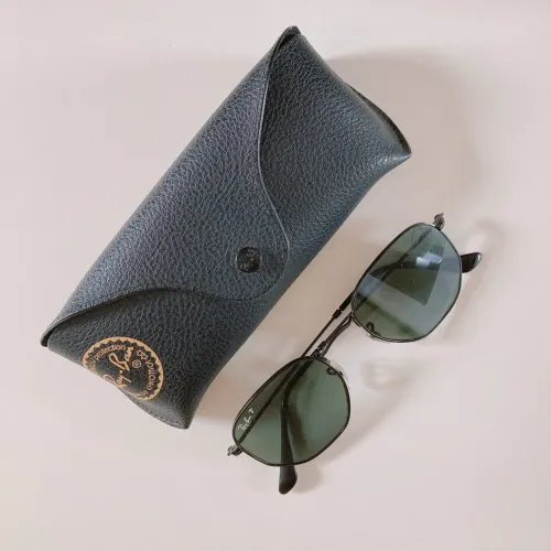 Óculos de Sol Ray-Ban Original hexagonal preto