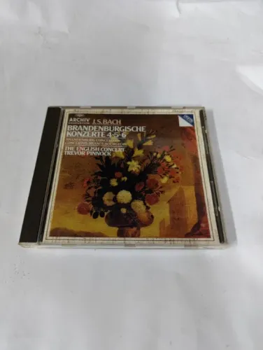 Cd Johann Sebastian Bach Brandenburgische Konzerte 4, 5, 6