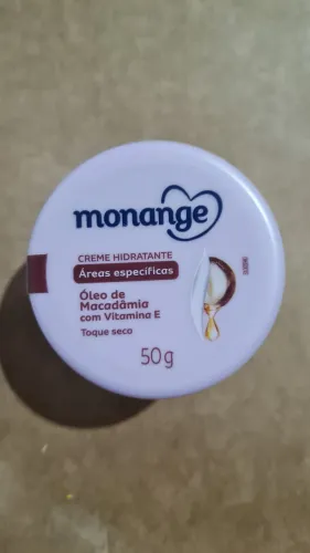 Creme Hidratante Monange Óleo de Macadâmia 50g