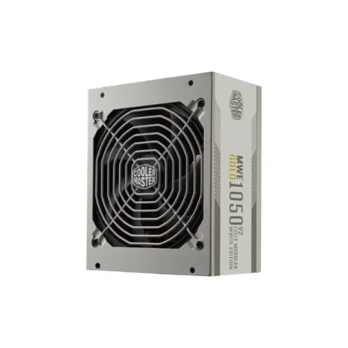 Fonte ATX 3.0 1050W PFC Ativo 80 Plus Gold Cooler Master Full Modular White - WZetta