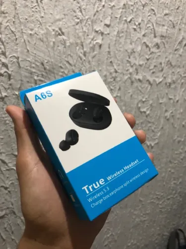 Fone de Ouvido Unissex Bluetooth Preto