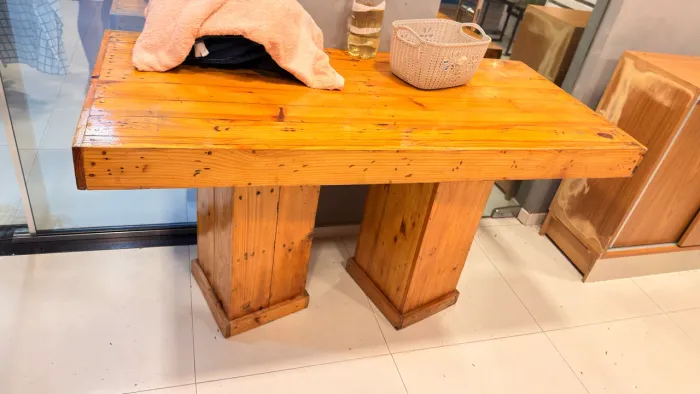 Mesa em palete 
