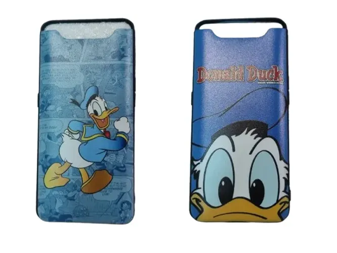 2 Capas Case Samsung A80 Disney Pato Donald