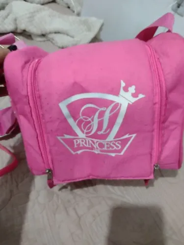 Bolsa Térmica de Ombro Rosa Princess 