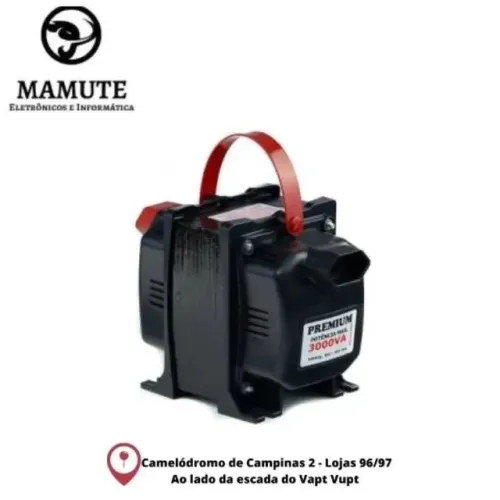 Auto Transformador Fiolux Premium 3000va - 110v Para 220v