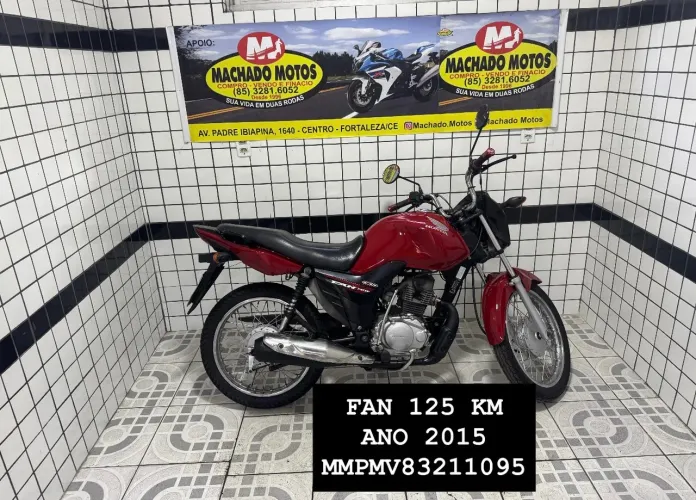 Fan 125 KS. Ano 2015