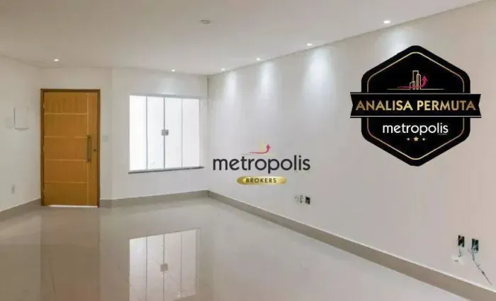 Sobrado à venda, 190 m² por R$ 1.551.000,00 - Vila Alzira - Santo André/SP