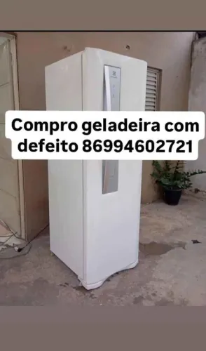 Geladeira com defeito 