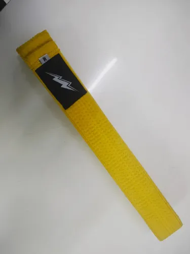 Faixa Amarela Jui Jitsu Ponta Preta Torah Plus