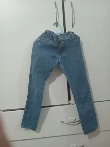 Calça Jeans Infantil com Detalhes