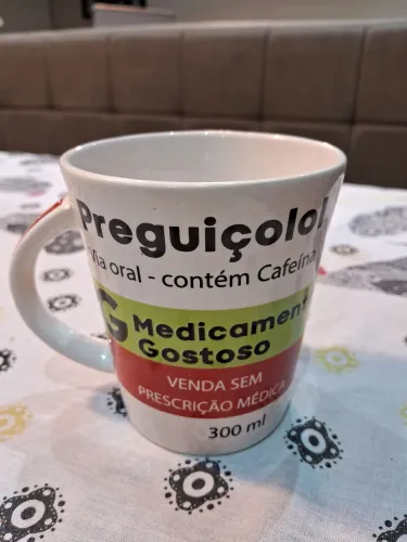 Caneca Preguiçolo - A dose diária de bom humor!