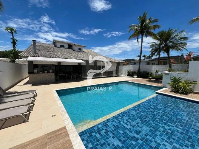 Casa em condomínio fechado, 5 dormitórios, Jardim Acapulco, Guarujá