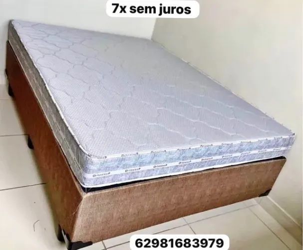 Cama box colchão d33 Nova