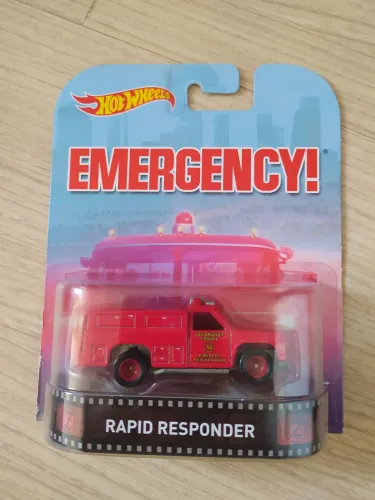 Hot Wheels - Rapid Responder - Emergency