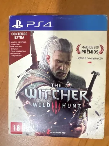 The Witcher 3: Wild Hunt - PS4 - Mídia física