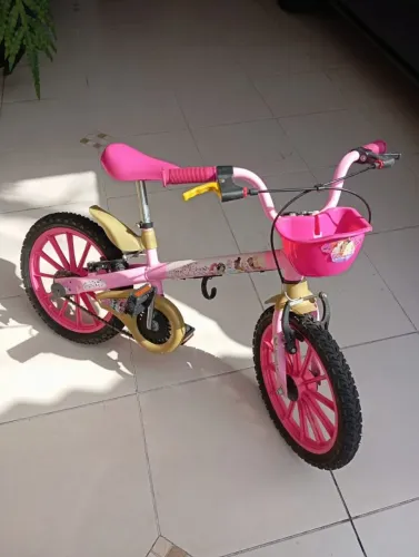Bicicleta Princesas Infantil Rosa Decathlon