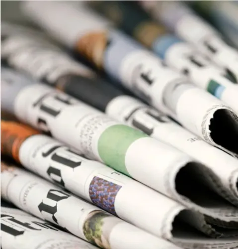 Jornal para pet e artesanato, venda por kg