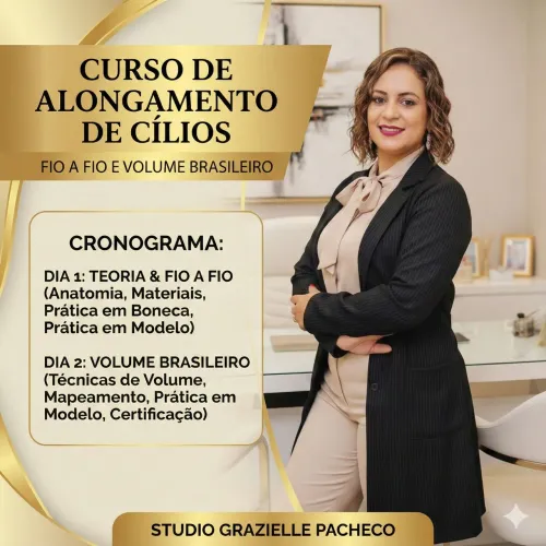Curso Alongamento de cílios 
