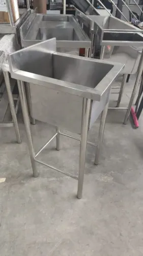 Tanque de Inox Compacto 0,60m para Ambientes Pequenos