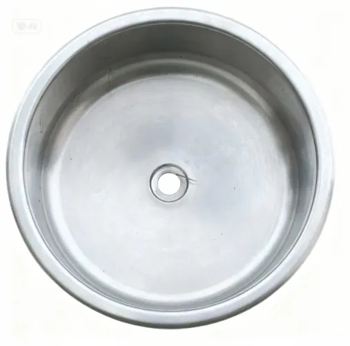 Cuba de inox redonda 