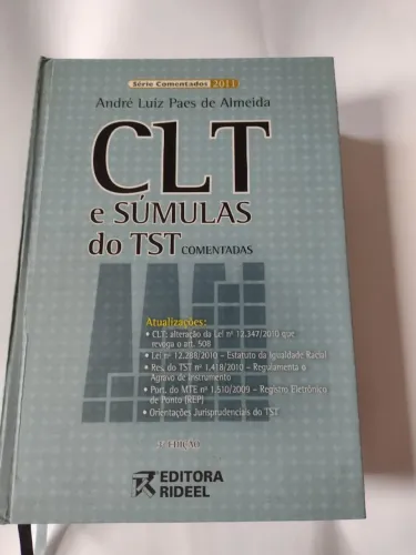 Livro CLT e Súmulas do TST Comentadas (Capa Dura)