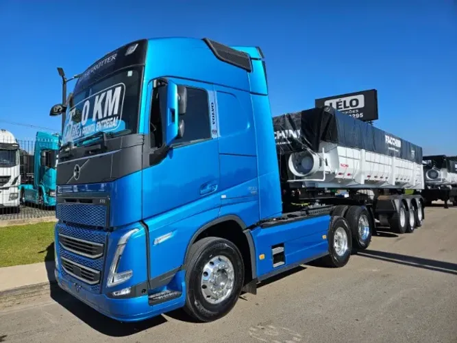Volvo FH 460 6x2 Globetrotter Ano 2025 0km pronta entrega + Basculante Facchini Ano 25 0km