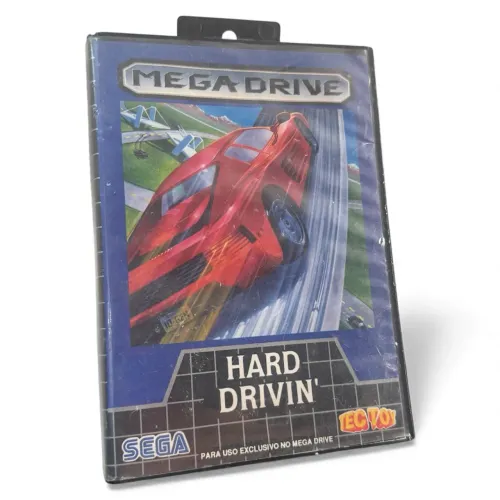 Hard Drivin - Mega Drive - Tec Toy - Original com Caixa