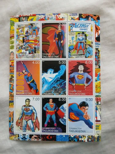 Lote de selos - Superman 