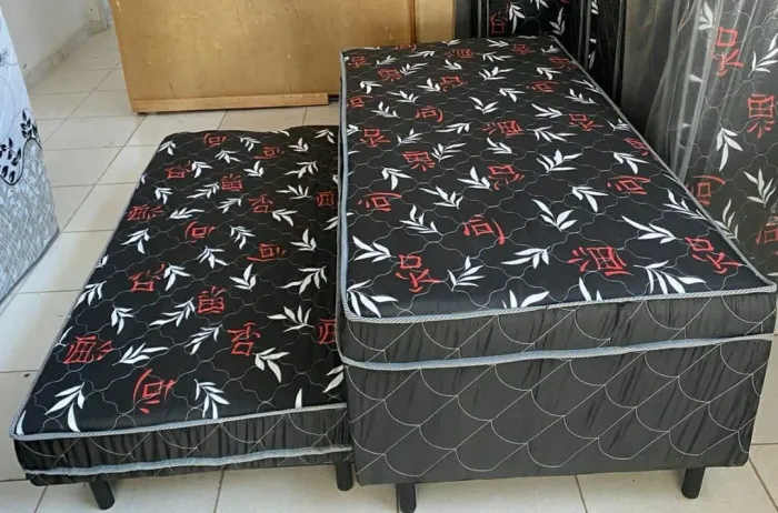 Cama Box solteiro auxiliar nova a pronto entrega 