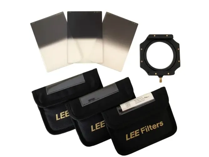 KIT FILTROS LEE ND (6 Hard,  6 Soft,  9 Hard) + SUPORTE + BOLSAS para filtros. Novo