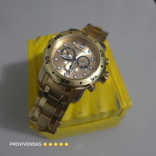 INVICTA pro diver ínvicta 0074 - INVÍCTA SEMINOVO ACT TROCA E CARTÃO ATE 18V