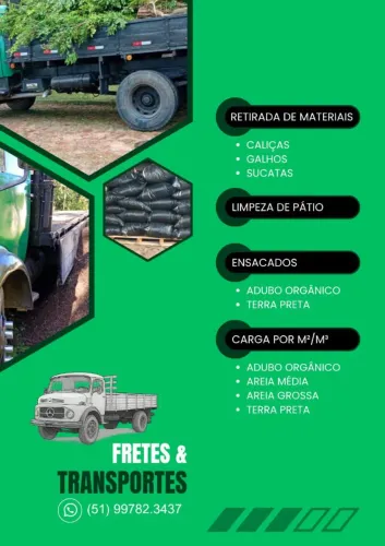 Limpeza em geral e fretes 