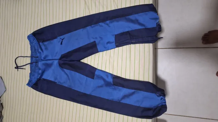 Calça de treino Puma azul e azul marinho