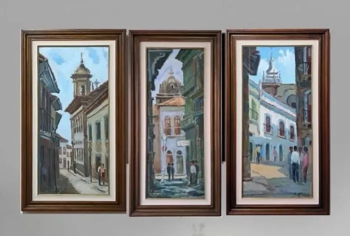 Obras de Arte, série "De Santa Helena". US$ 464,59 uo Euro 485,10 ou R$ 3.000,00