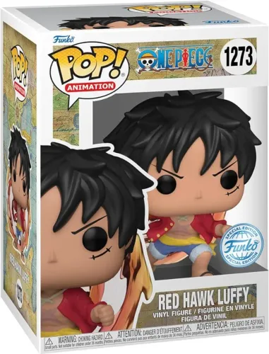 Funko Pop Luffy Red Hawk - One Piece