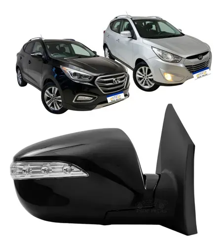 Retrovisor Direito Hyundai Ix35 2010 A 2014 Elétrico C/pisca