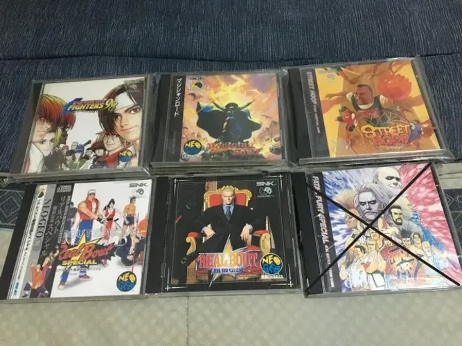 Jogos originais Neo Geo Cd apenas entrega ou retirada (não faço Olx Pay)