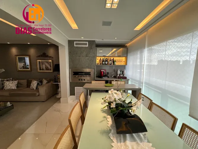 Vendo em Exclusividade Apartamento reformado de 195m² no Resort Le Parc , 4/4 suítes, clos