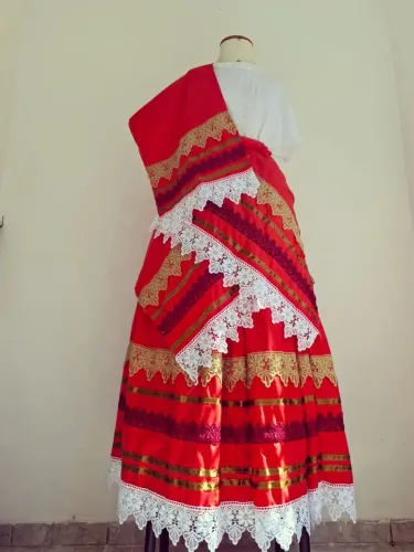 Conjunto de roupa de axé candomblé jurema sagrada umbanda